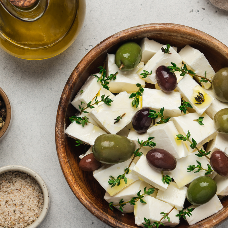Gourmet Oregano Feta Stuffed Olives