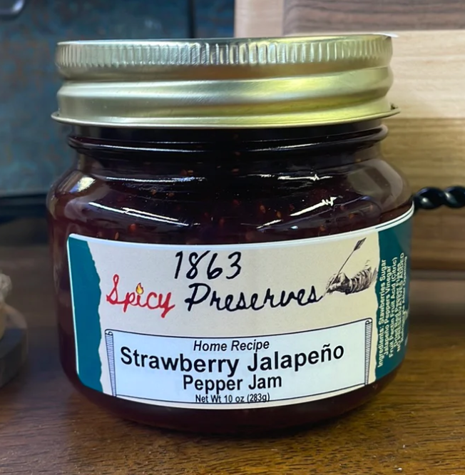 Strawberry Jalapeno Pepper Jam