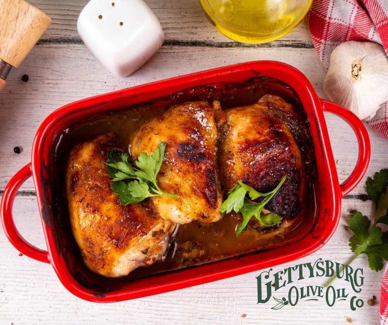 Italian Basil Baked Chicken