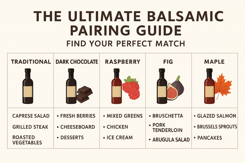 The Ultimate Balsamic Pairing Guide: Find Your Perfect Match
