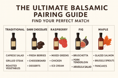 The Ultimate Balsamic Pairing Guide: Find Your Perfect Match