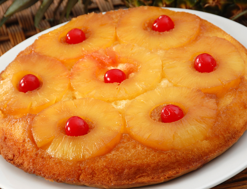 Lemon & Pineapple Upside Down Cake