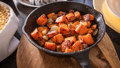 Pumpkin Spice Roasted Sweet Potatoes
