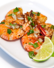 Chili Lime Coconut Balsamic Shrimp