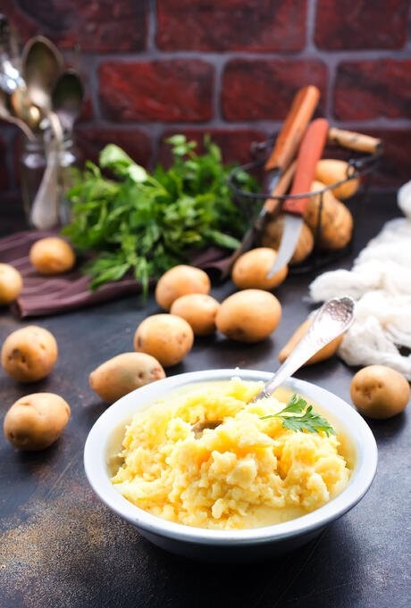 Truffle Olive Oil Mashed Potatoes Recipe