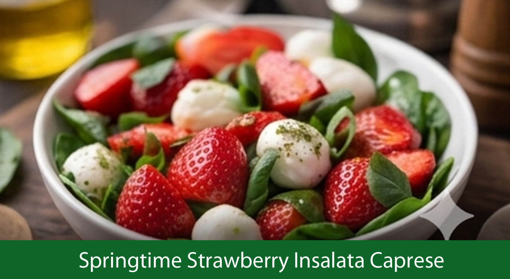 Springtime Strawberry Insalata Caprese | Gettysburg Olive Oil Co.