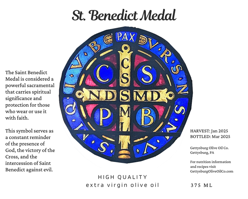 St. Benedict Extra Virgin Olive Oil
