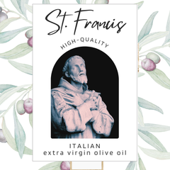 St. Francis Italian Extra Virgin Olive Oil (375 ml)