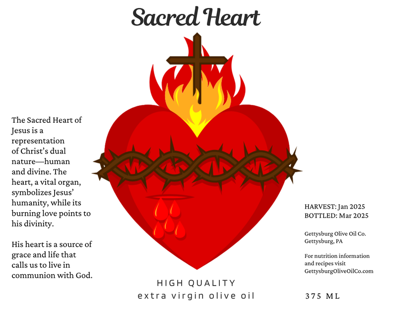 Sacred Heart Extra Virgin Olive Oil