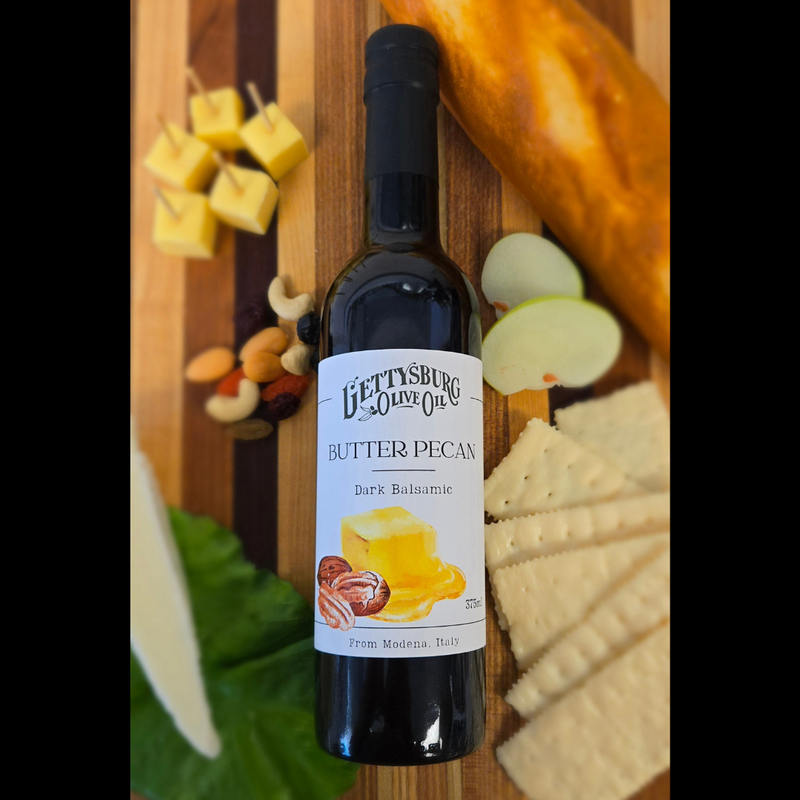 Butter Pecan Dark Balsamic Vinegar (375ml)