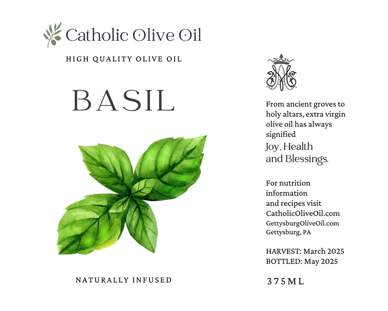 Catholic Basil EVOO