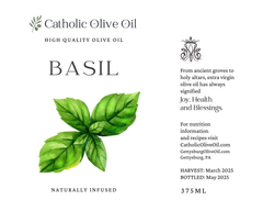 Catholic Basil EVOO