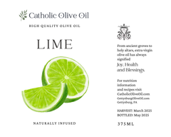 Lime Infused Olive Oil