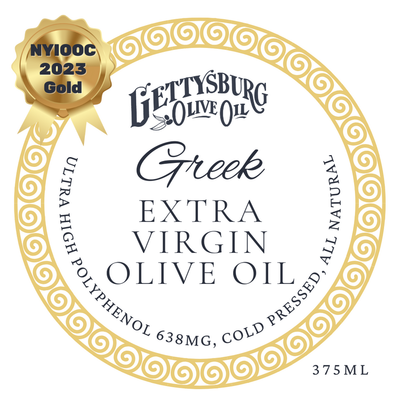 Greek Koroneiki Extra Virgin Olive Oil (375ml)